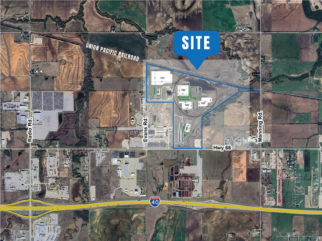 186 Acre Rail Served Industrial Site