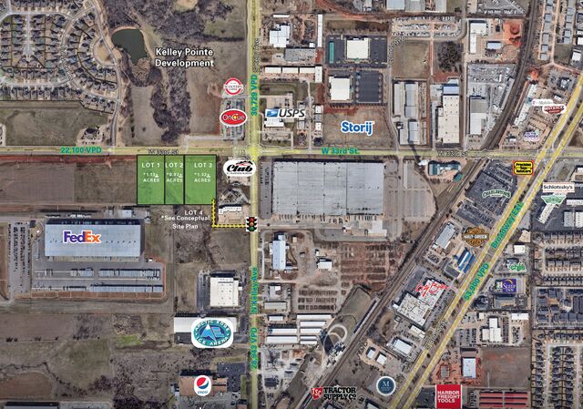 33rd & Kelley Pad Sites