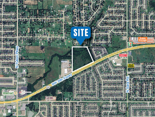 NW 39th Expressway & Sara Road